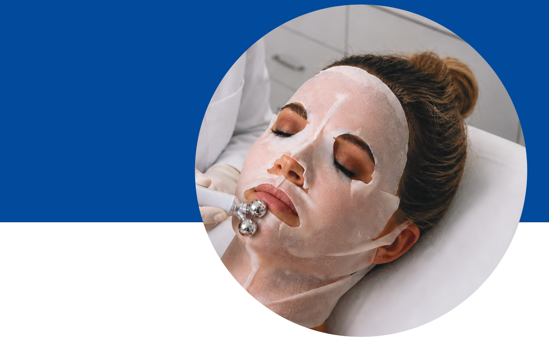 HyperFacials microcurrent mask treatment